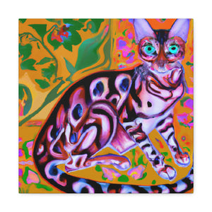 "Bengal of the Nouveau" - Canvas