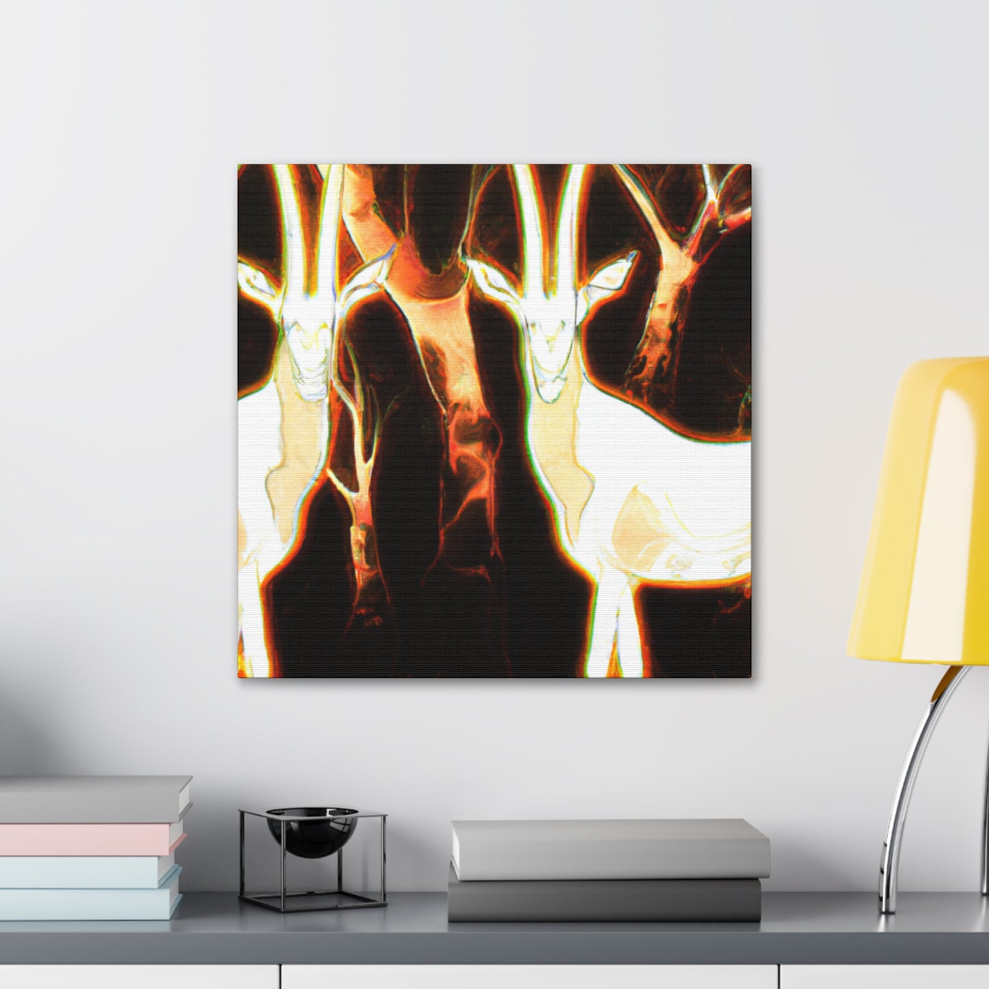 Antelope Deco Dreaming - Canvas