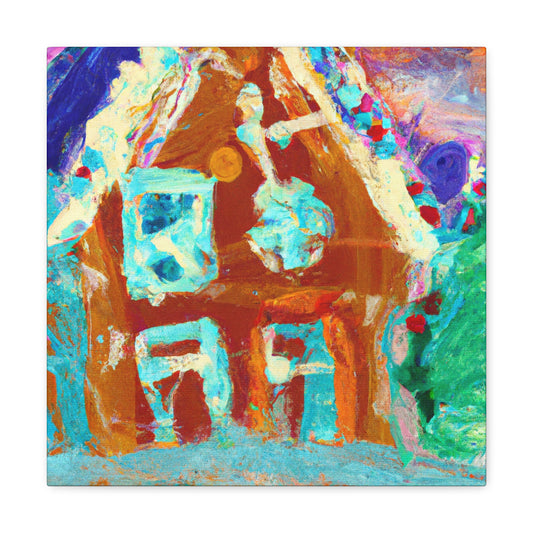 Gingerbread Dreamscape - Canvas