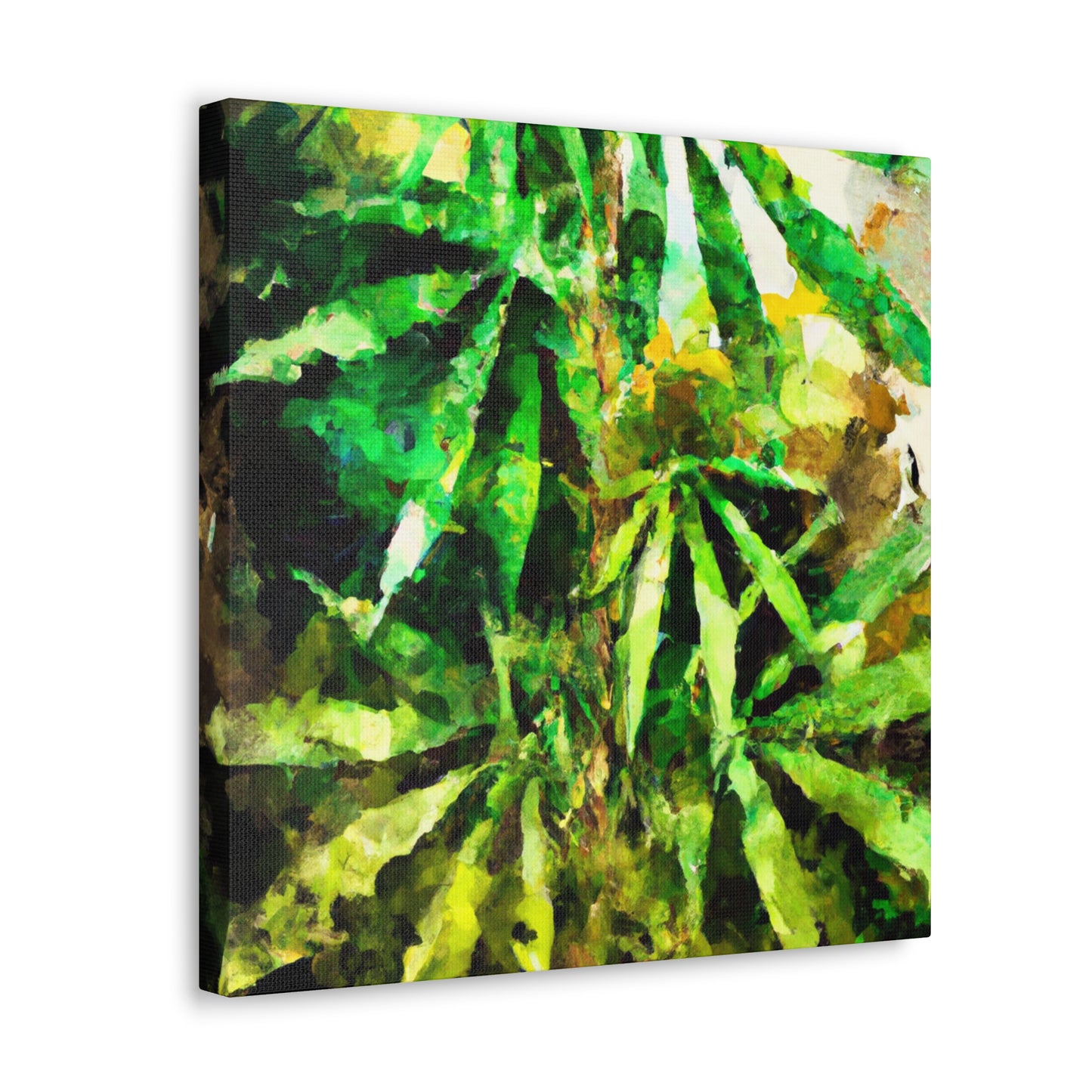 Cannabis Sativa Impression - Canvas