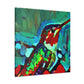 "Hummingbird of Abstraction" - Canvas