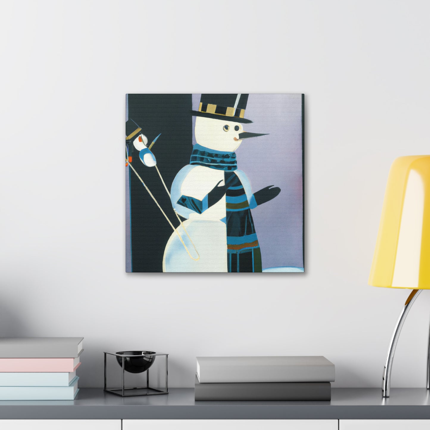 "Frozen Frosty Fantasia" - Canvas