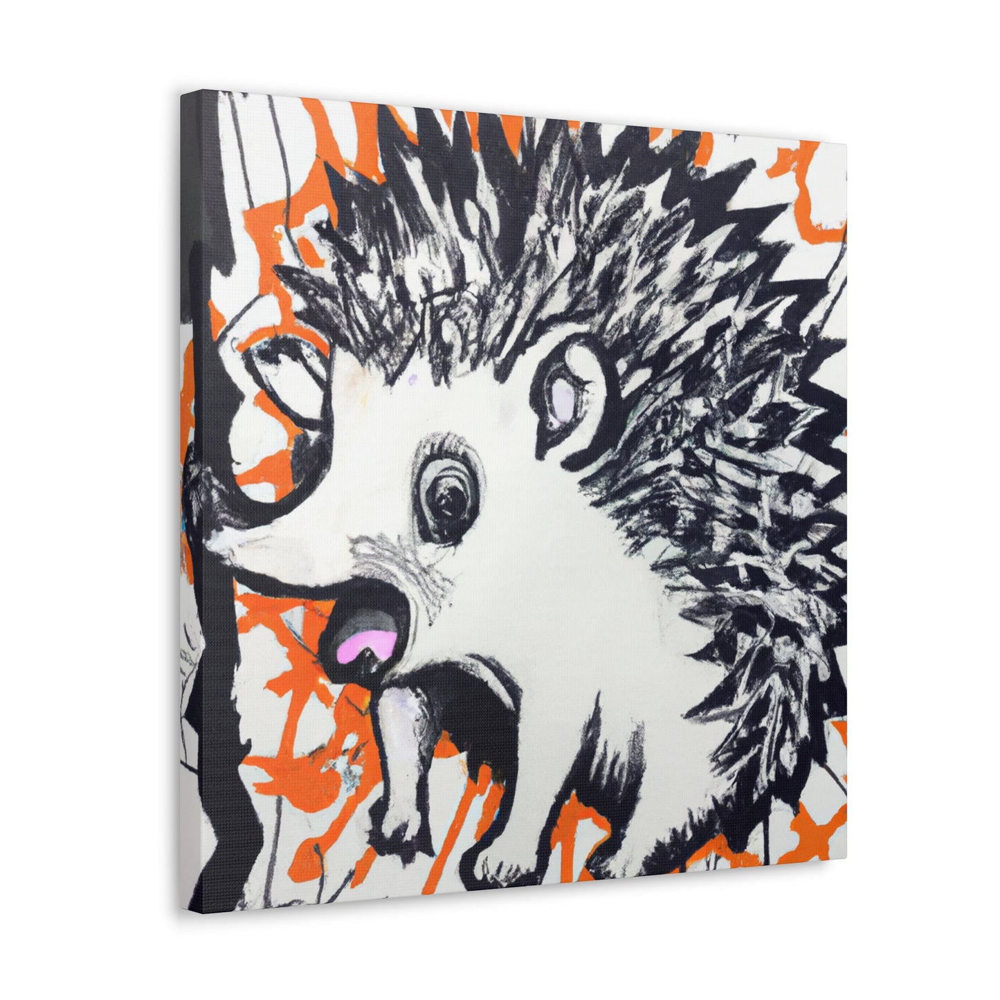 Hedgehog Urban Expression - Canvas