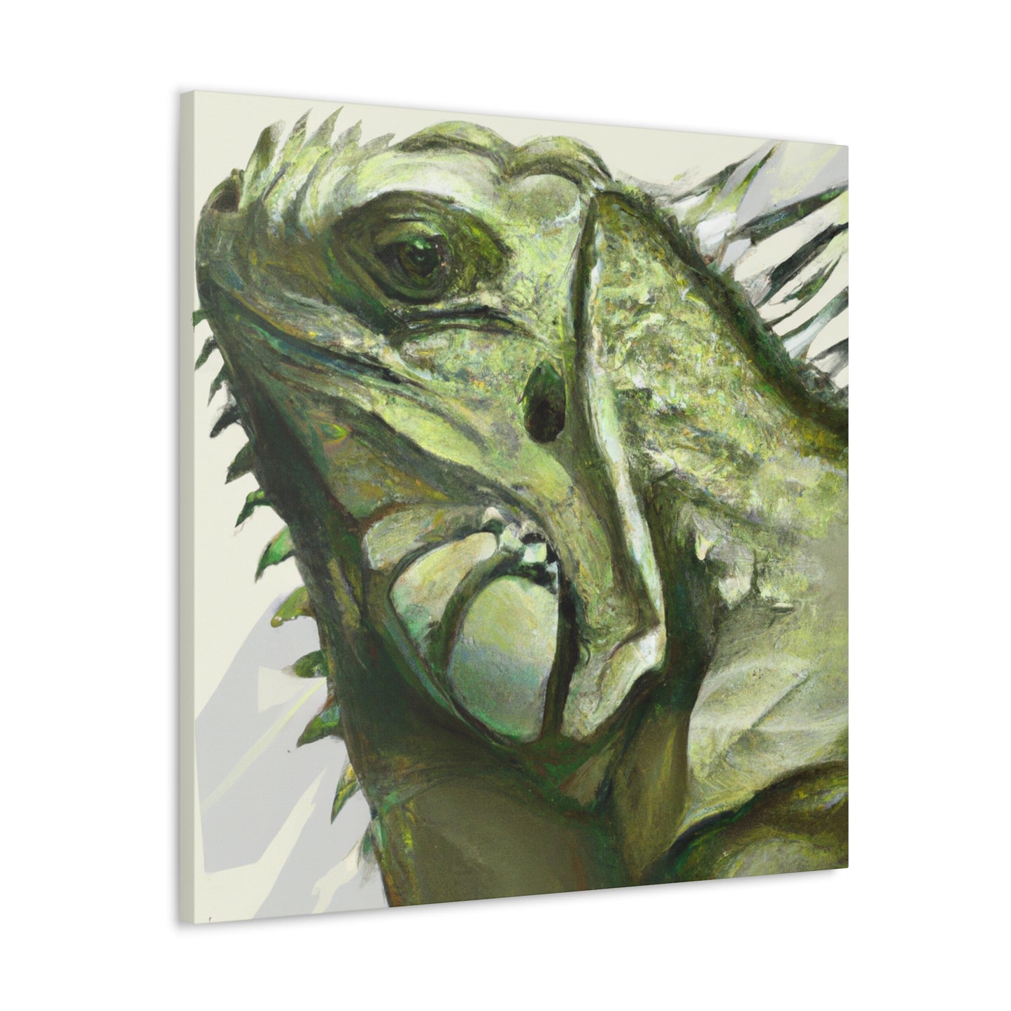 "Iguana of Greatness" - Canvas