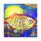 Fish in Expressionism - Canvas