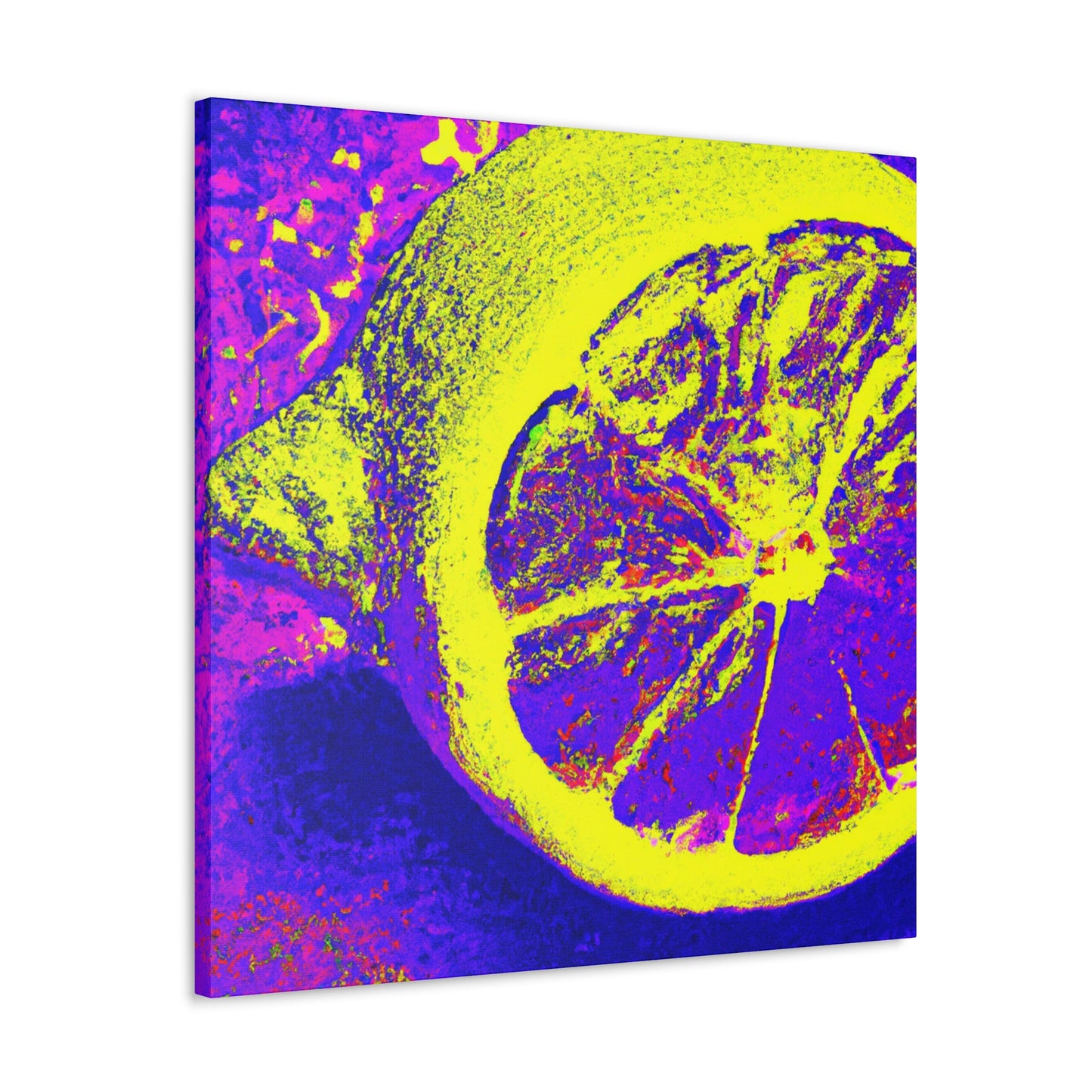 Lemons in Pop Art - Canvas