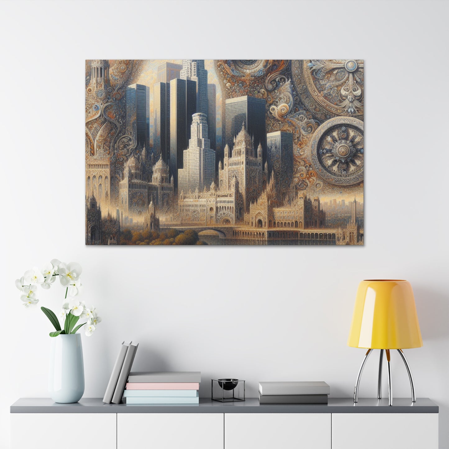 City of Golden Dreams - Canvas