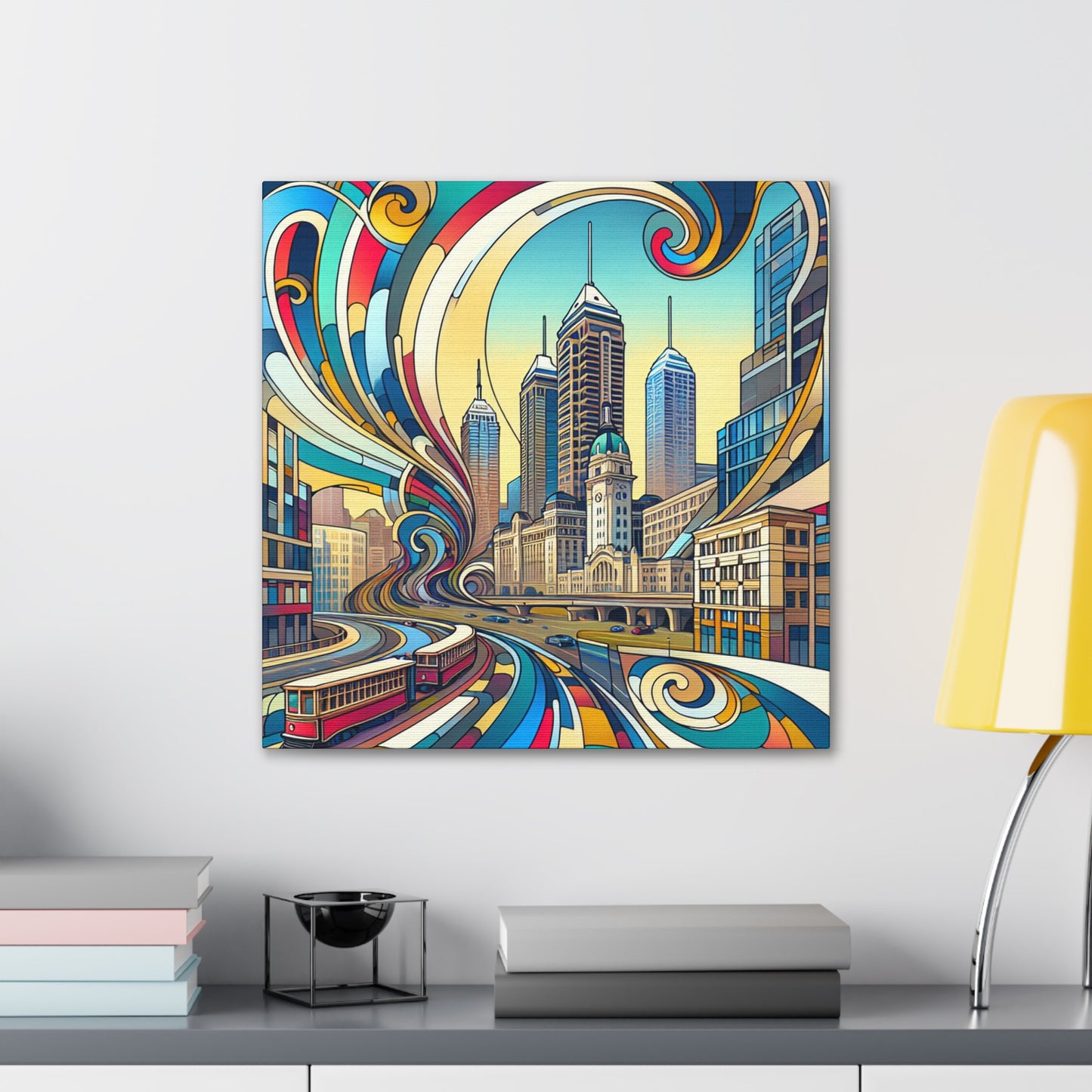 "Enchanting Indianapolis Echo" - Canvas