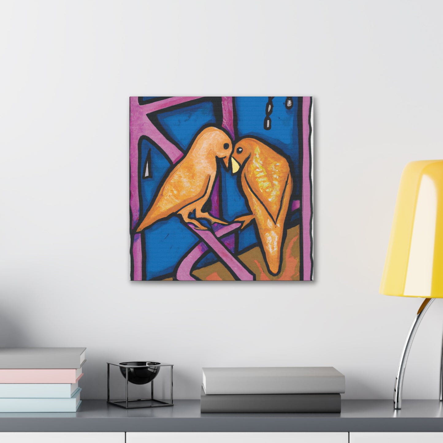 Lovers in Harmony. - Canvas