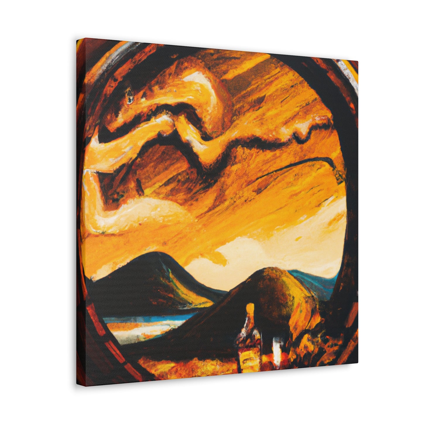 Whiskey Barrel Revelation - Canvas