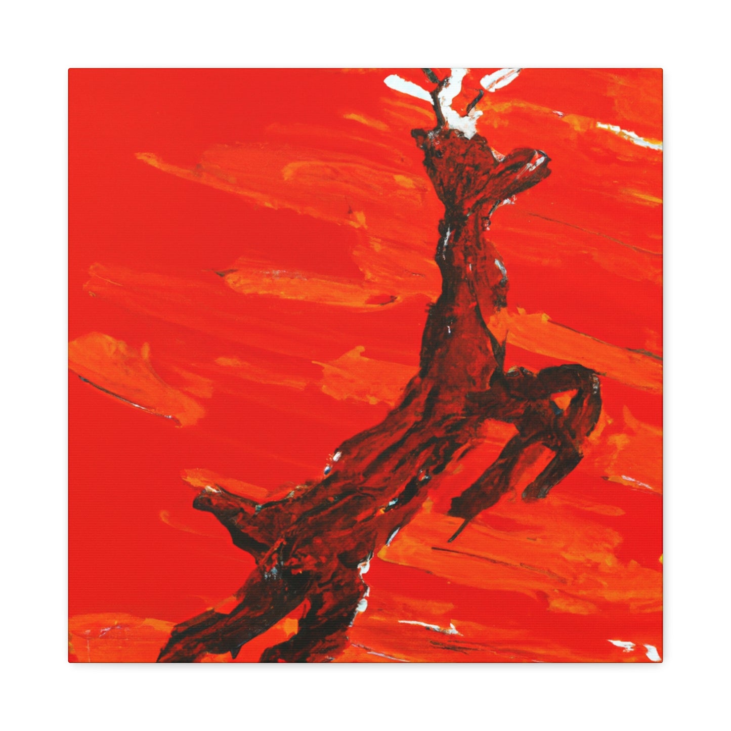 Reindeer in Simplicity - Canvas