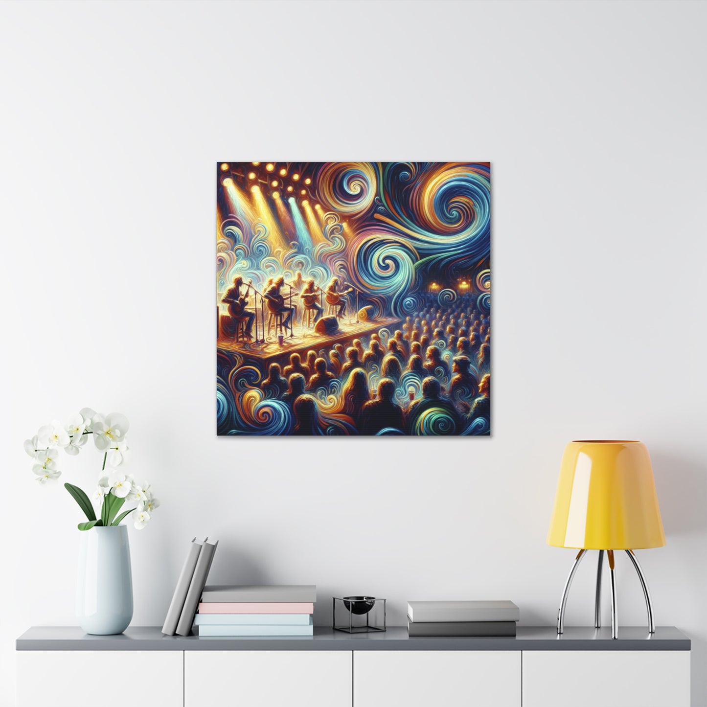 "Sonic Opulence Unleashed" - Canvas