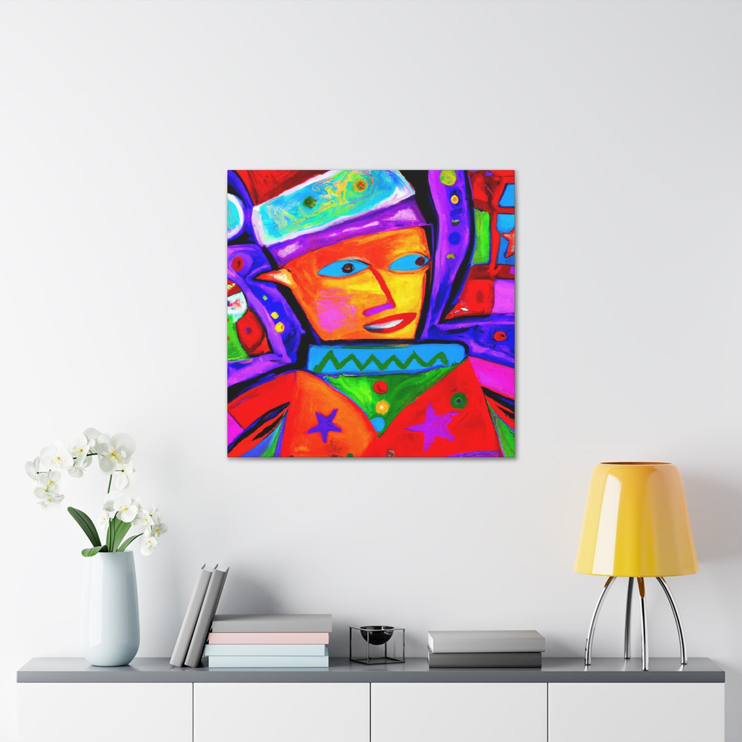 Elf in Fauvist Colors - Canvas