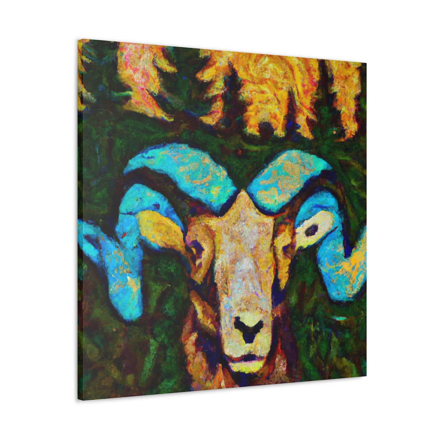 Big Horn Sheep Splendor - Canvas