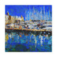 Harbor at Sunrise - Canvas