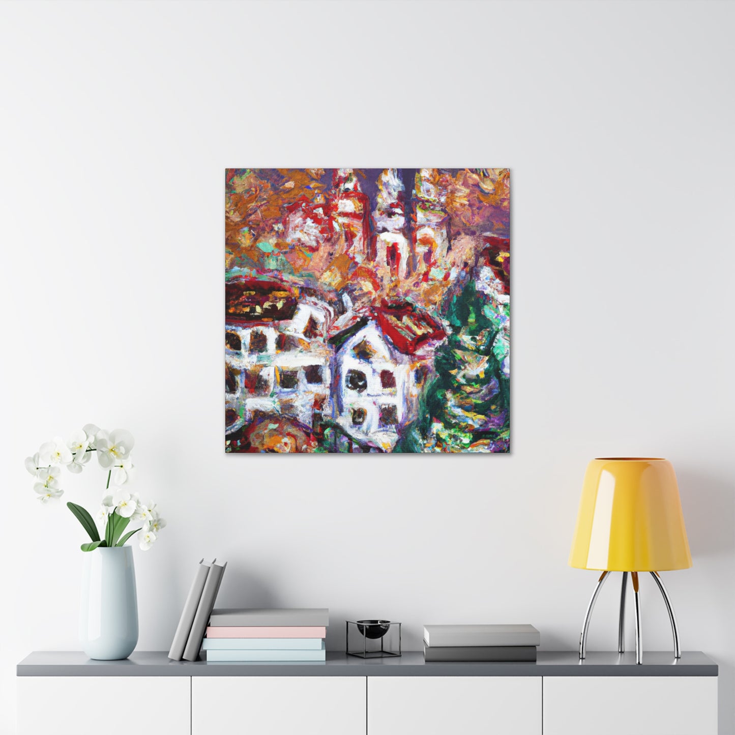 City Square Grandeur - Canvas