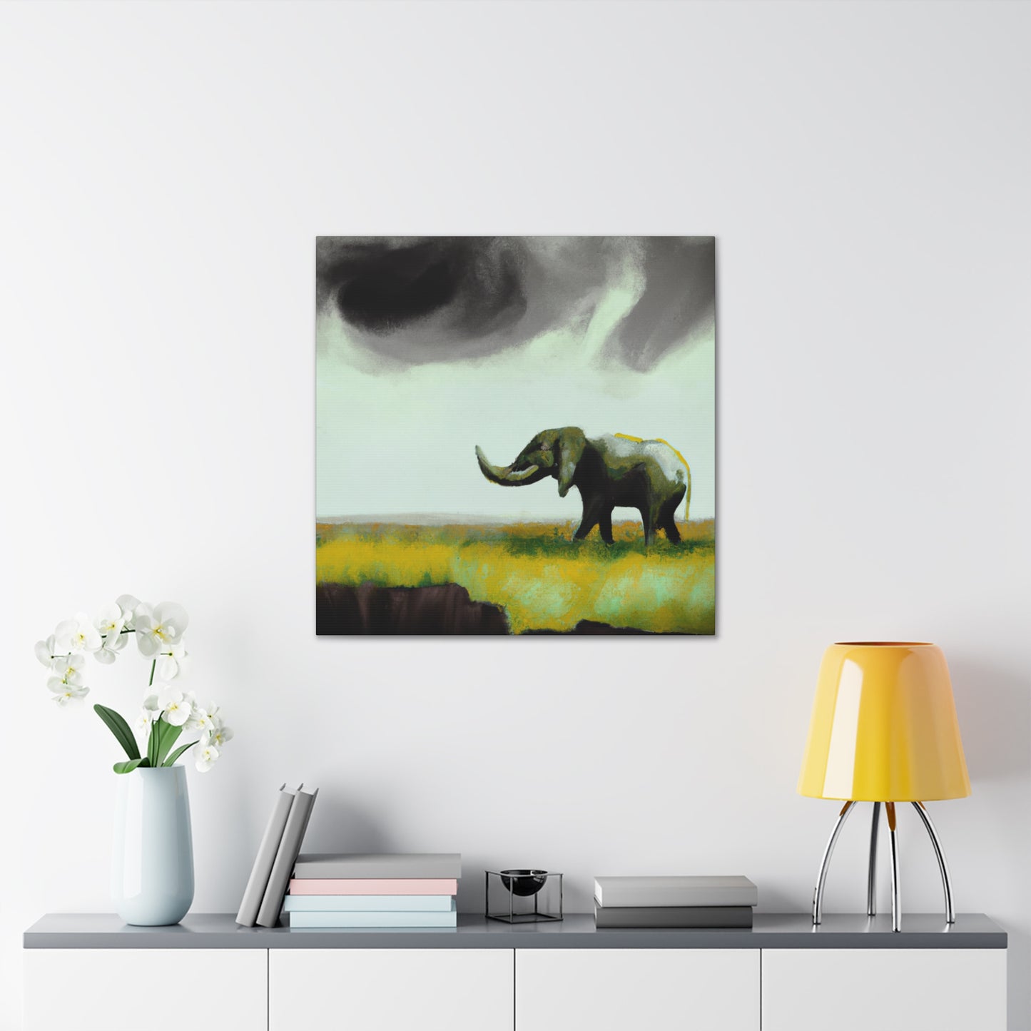 Elephant's Surreal Dream - Canvas