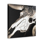 Cow Skull Regal Splendor - Canvas