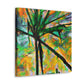 Palm in Abstraction - Canvas