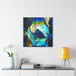 Stingray Sea Shadow. - Canvas