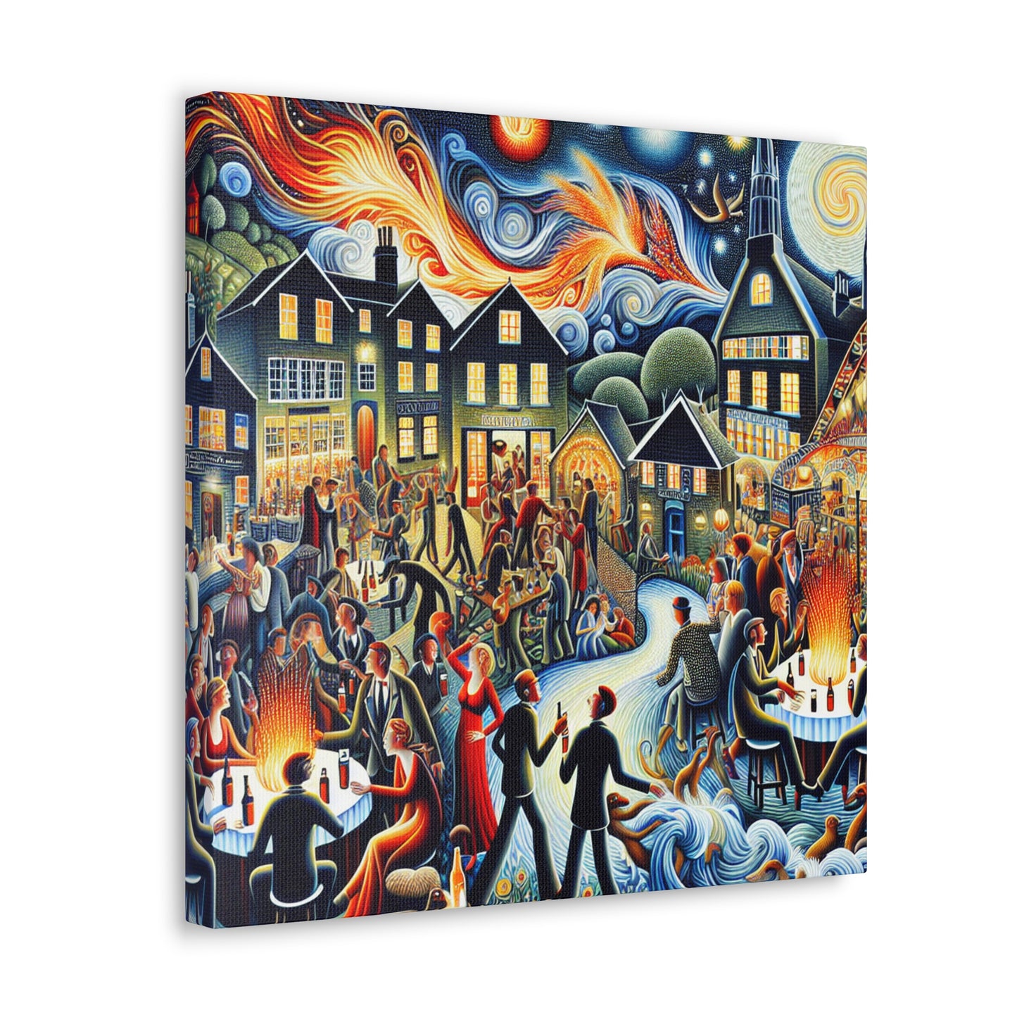 "The Alehouse Revelry" - Canvas