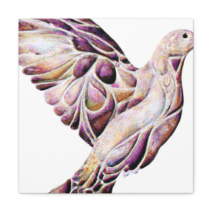 Mourning Dove Reflection - Canvas