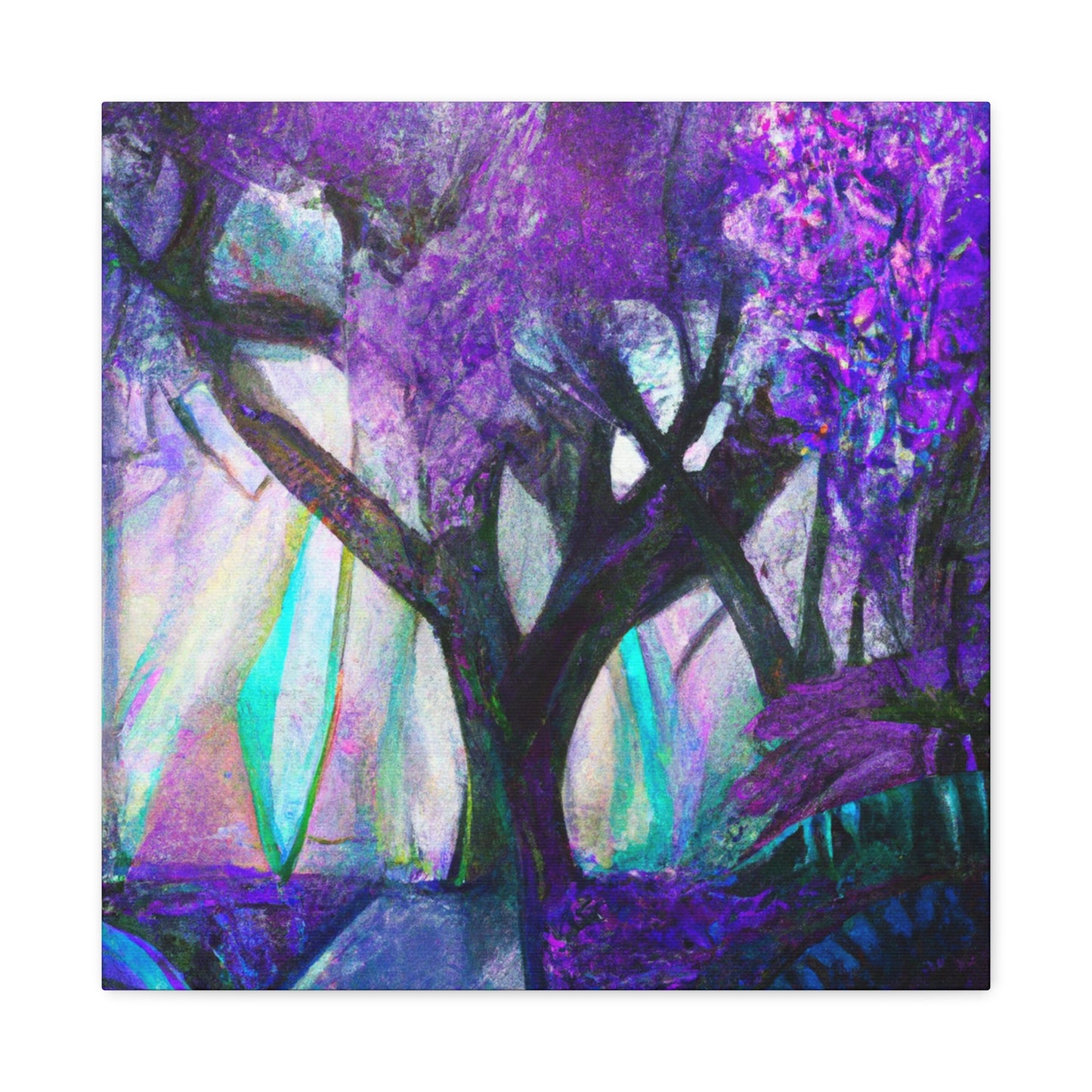 Jacaranda's Surreal Dream - Canvas