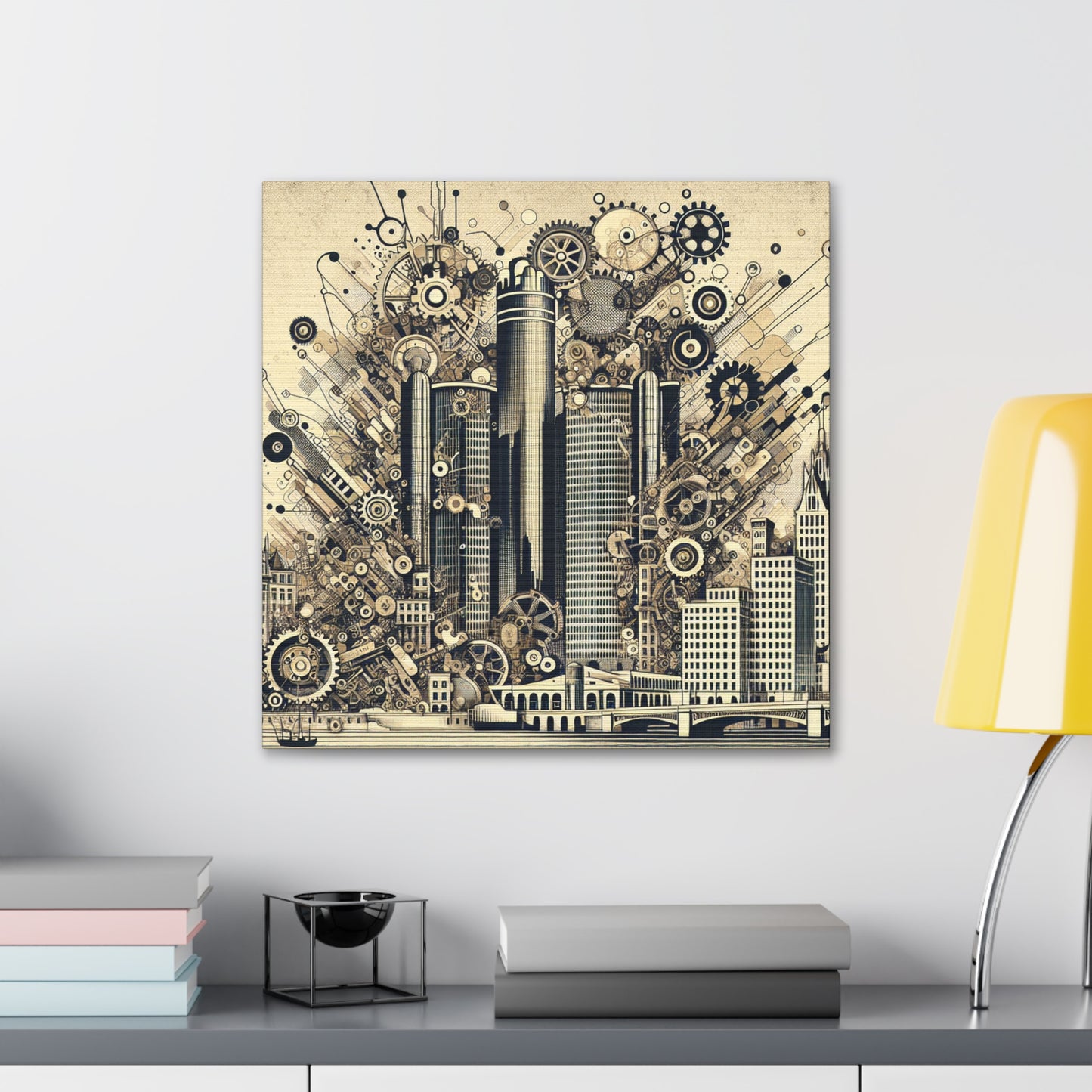 Steel City Steam Symphony - Canvas