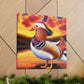 Mandarin Duck Surreality - Canvas