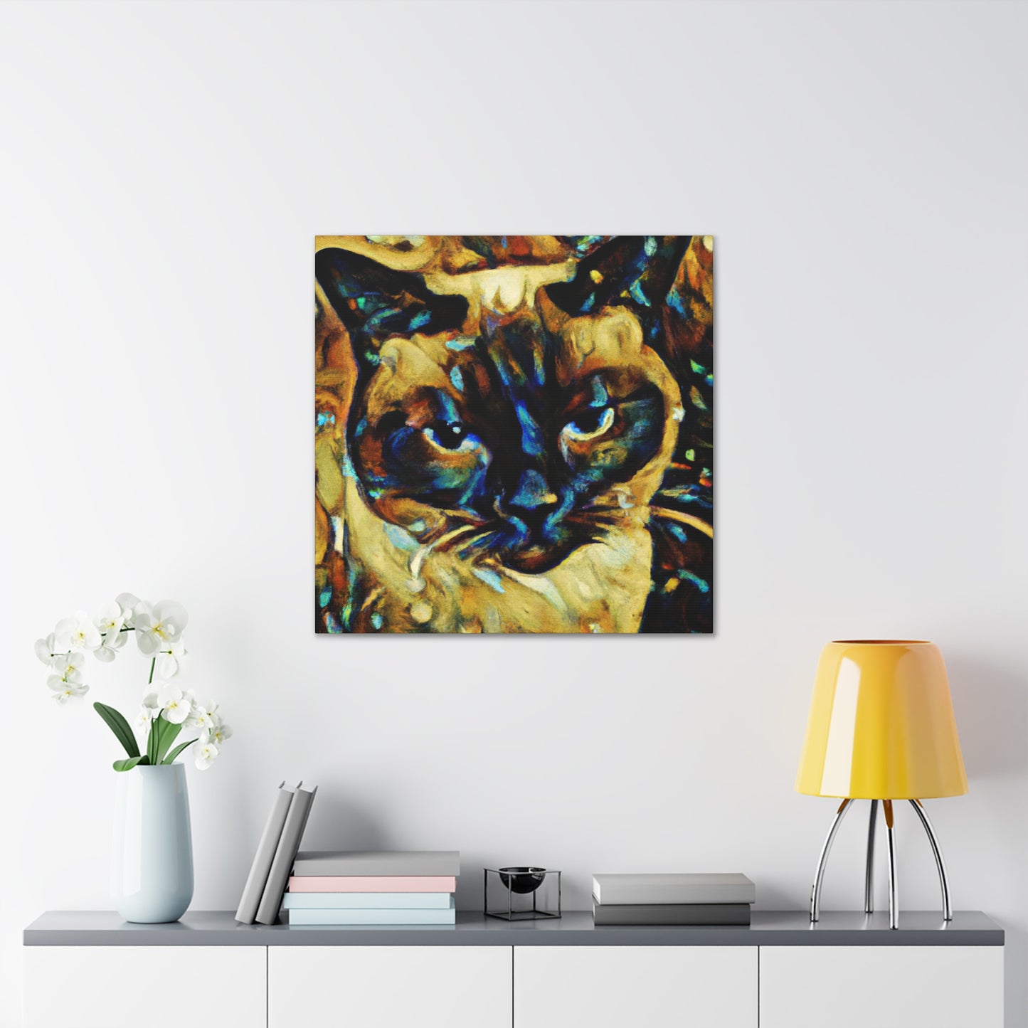 Siamese Serendipity - Canvas