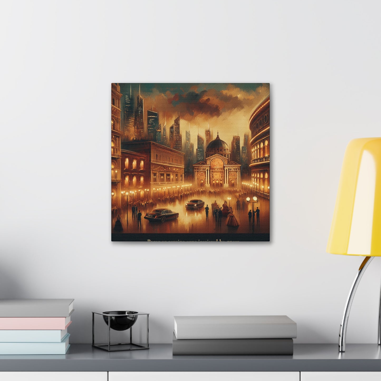 Opera in Garden Splendor - Canvas