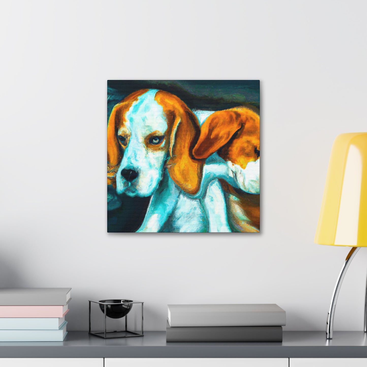 Beagle in Surrealism - Canvas