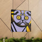 "Scottish Fold Oasis" - Canvas