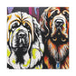 Tibetan Mastiff Portrait - Canvas