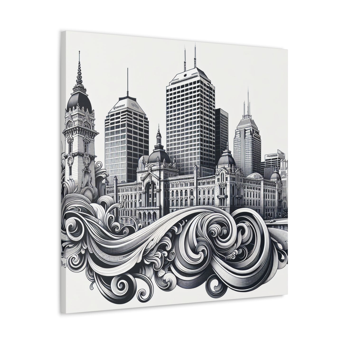 "Indy's Renaissance Splendor" - Canvas