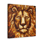 Lion's Baroque Regalia - Canvas