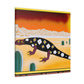 "Gila Monster Glamour" - Canvas