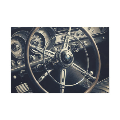 Timeless Automotive Elegance - Canvas