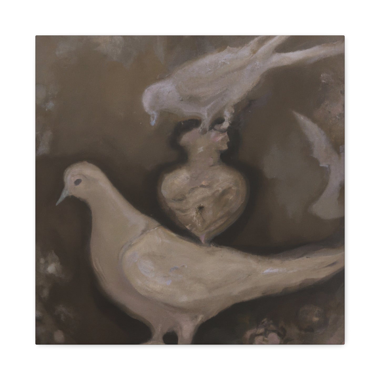 Mourning Dove in Mourning - Canvas