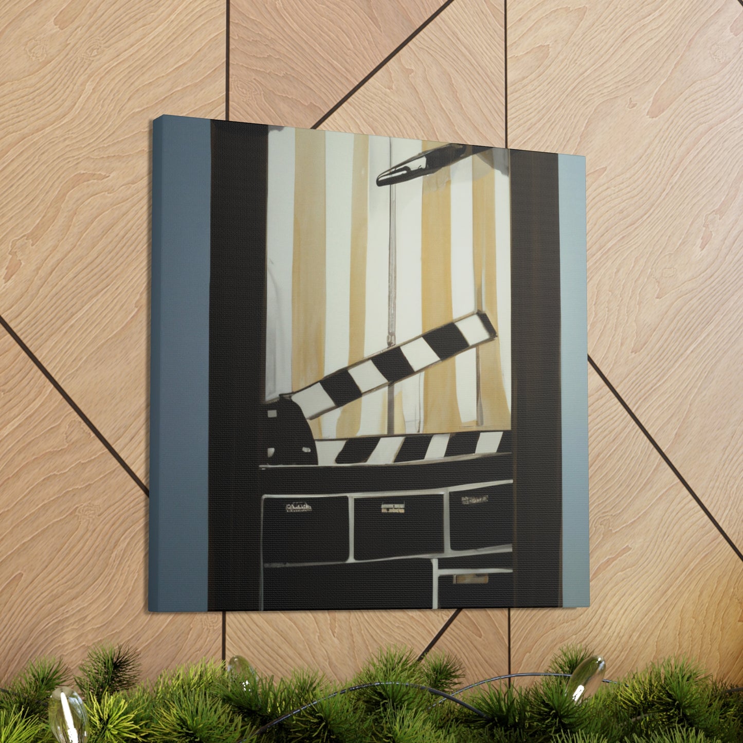 "Clapperboard Glorious Glamour" - Canvas