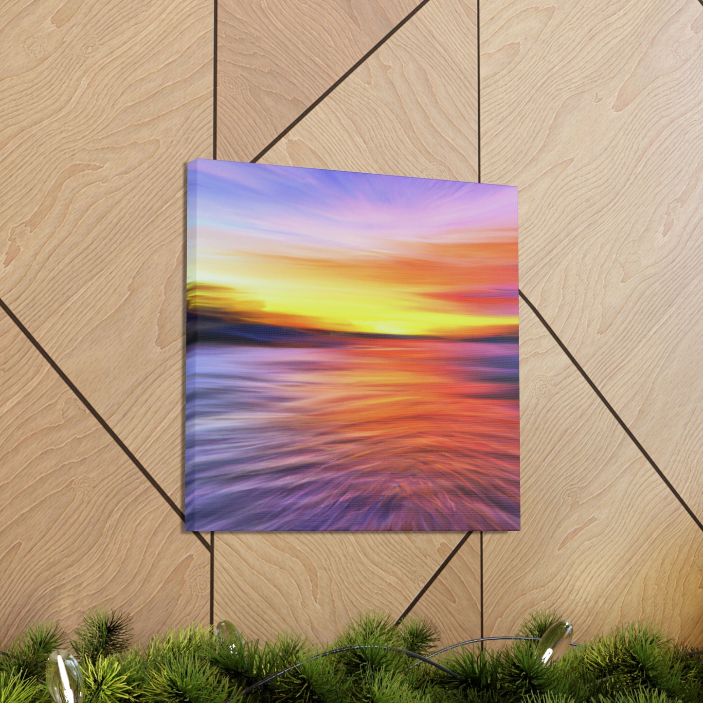 Ocean Sunrise Glows - Canvas