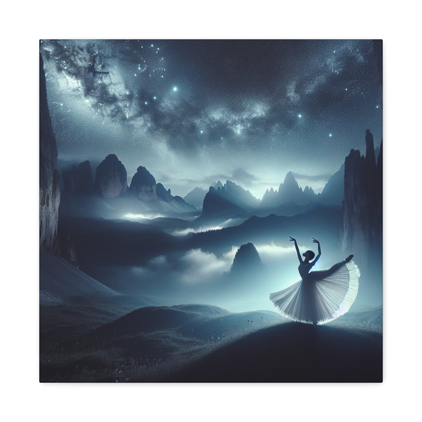 Graceful Serenade in Nature - Canvas