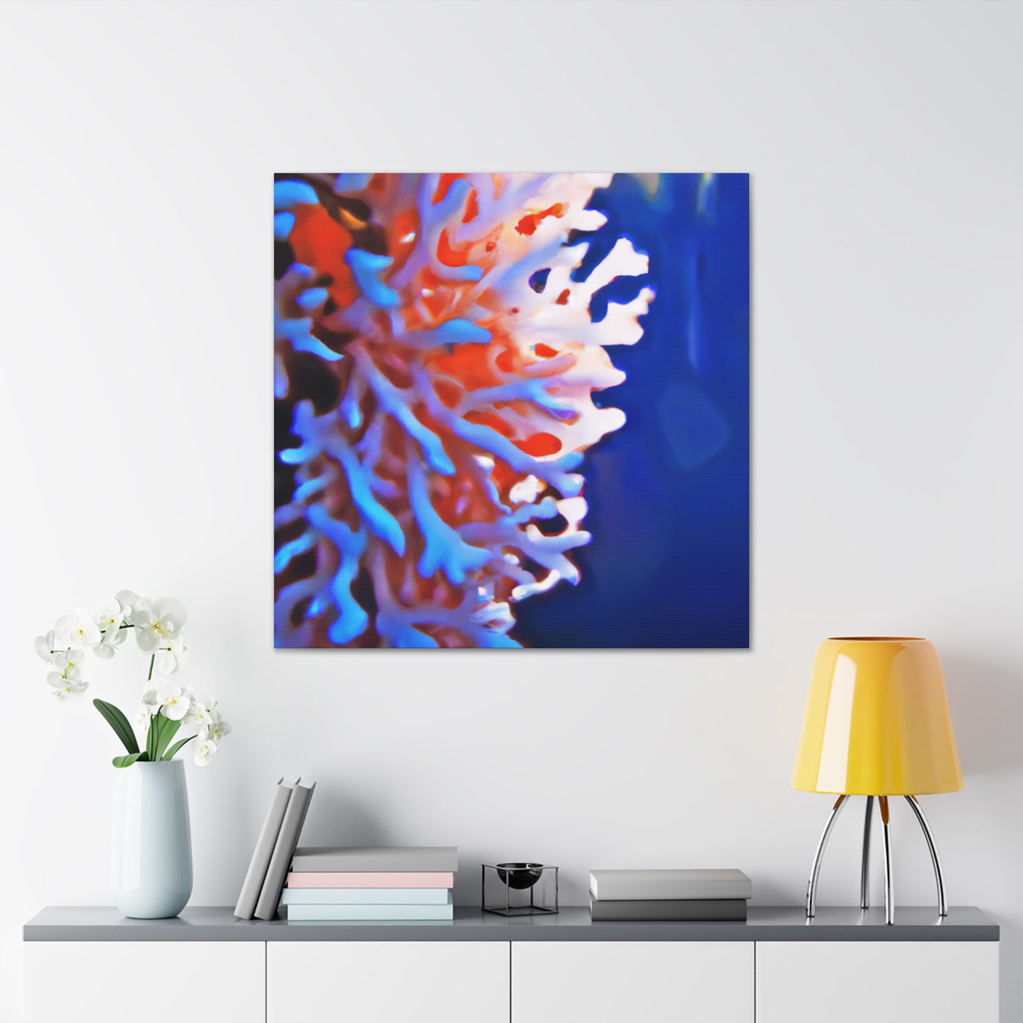 Coral Underwater Splendor - Canvas