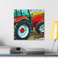 Agricultural Tractor Vision - Canvas