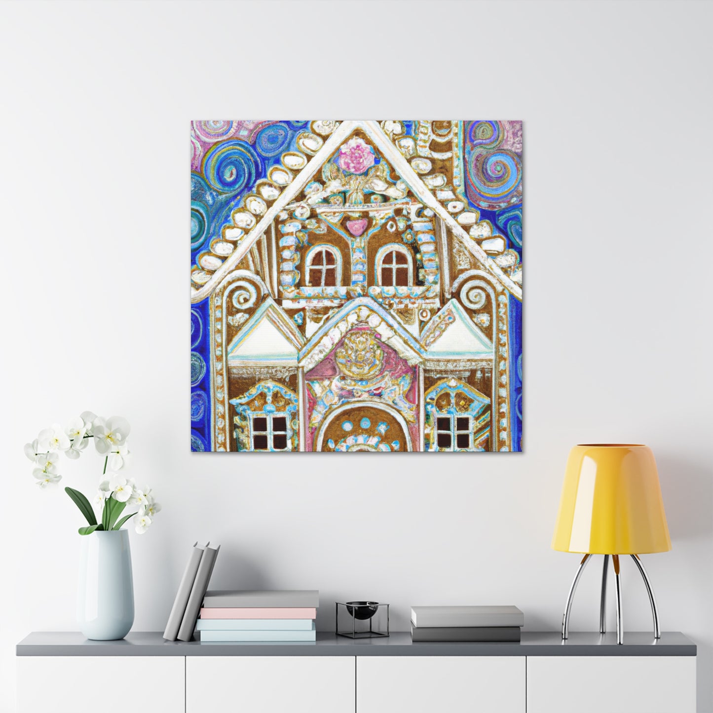 "Gingerbread House Ariadne" - Canvas