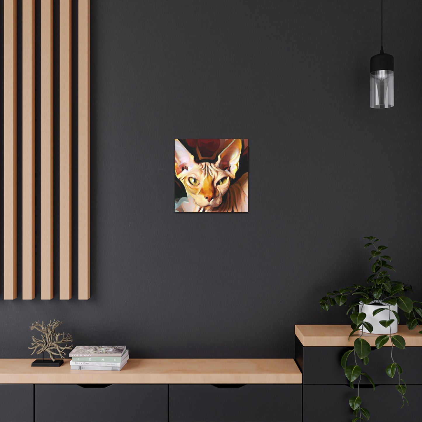 Sphynx in Impressionism - Canvas