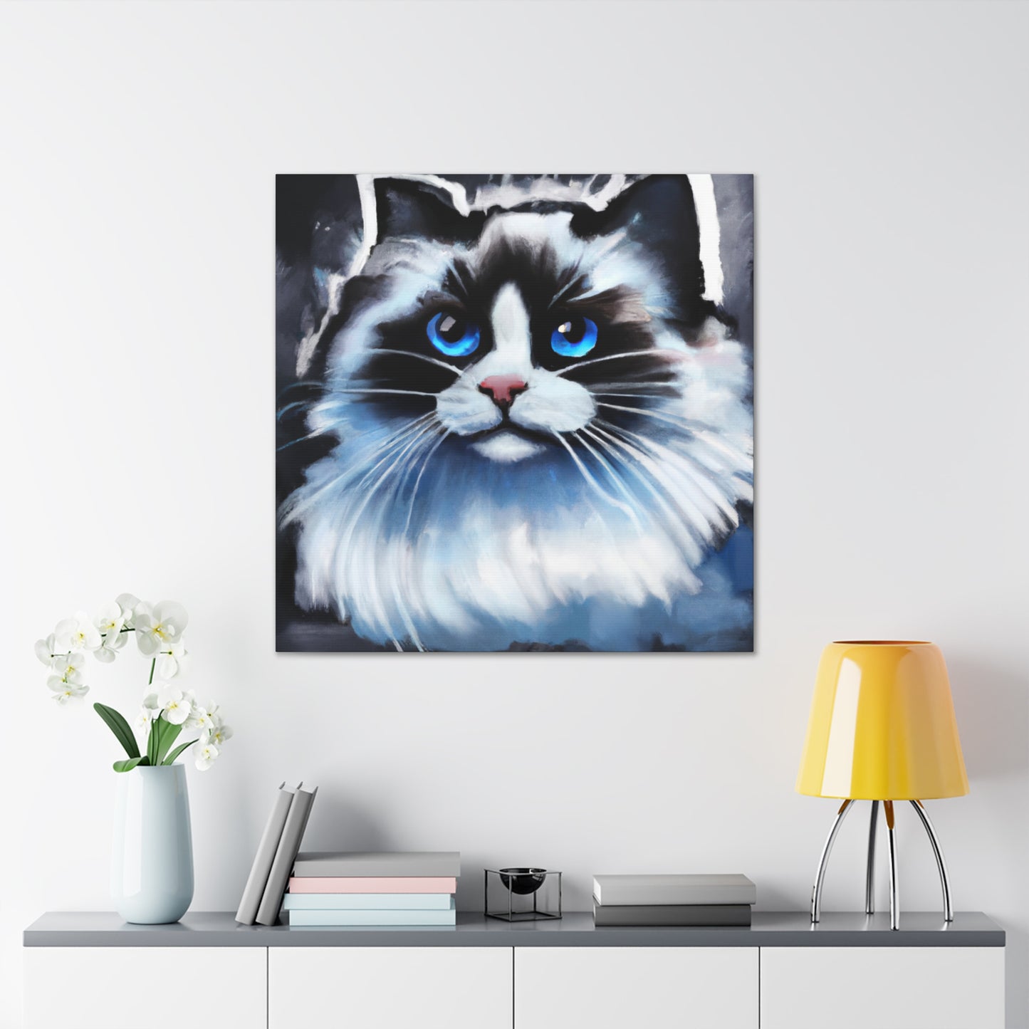 Ragdoll Street Mural - Canvas