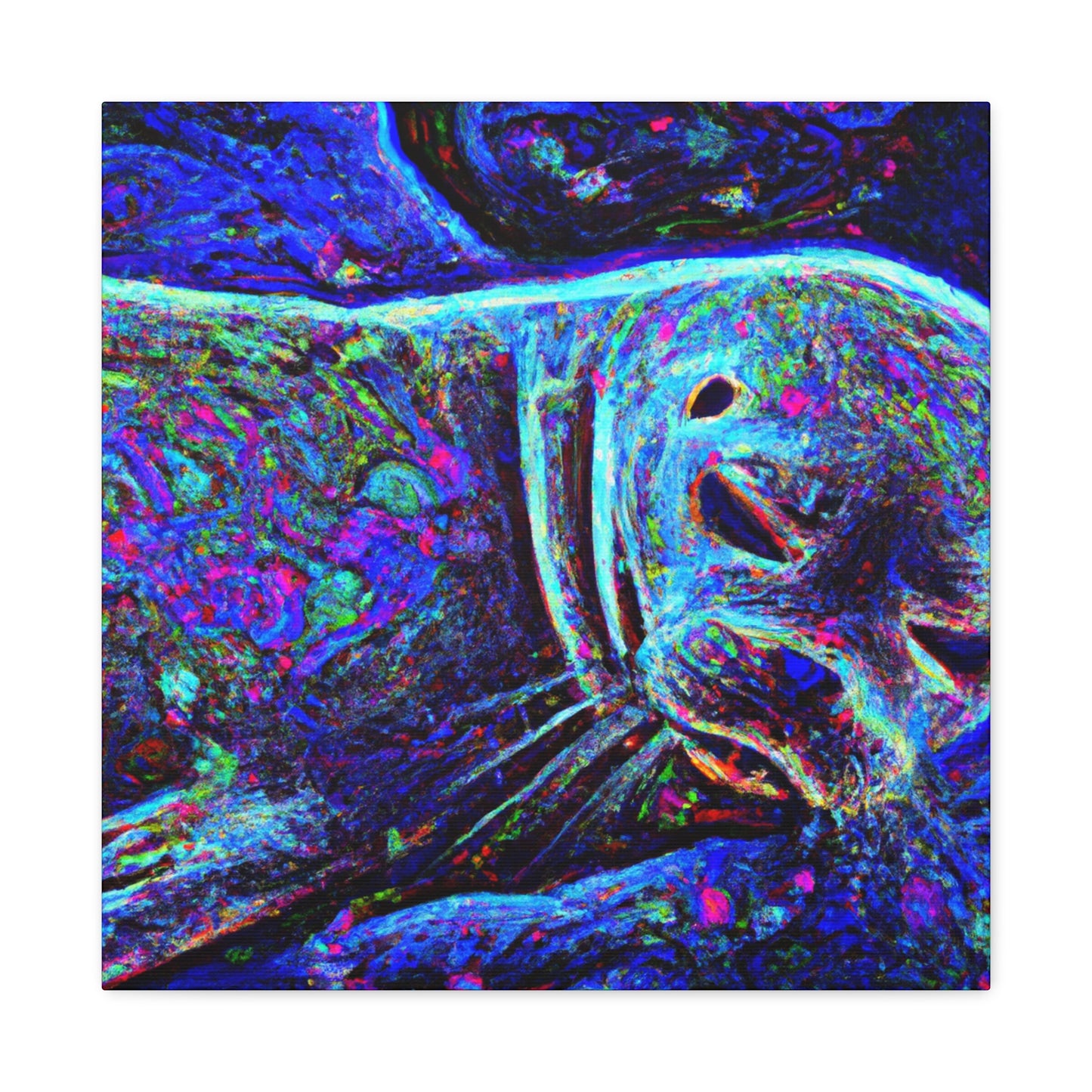 "The Majestic Seal Mural" - Canvas