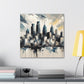 "Cityscape Serenade Philadelphia" - Canvas