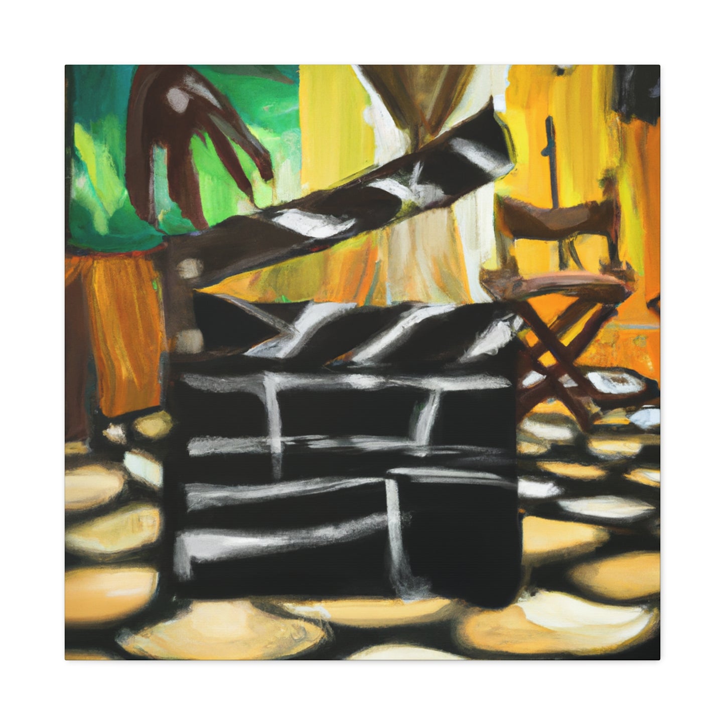 Movie Clapboard Fantasia - Canvas